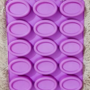 Oval Silicone Soap Mold (400 Taka)