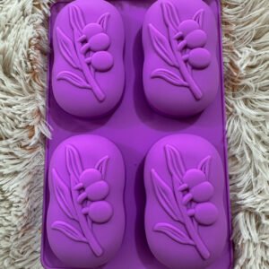 Olive Branch Design Soap Mold  (320 Taka)